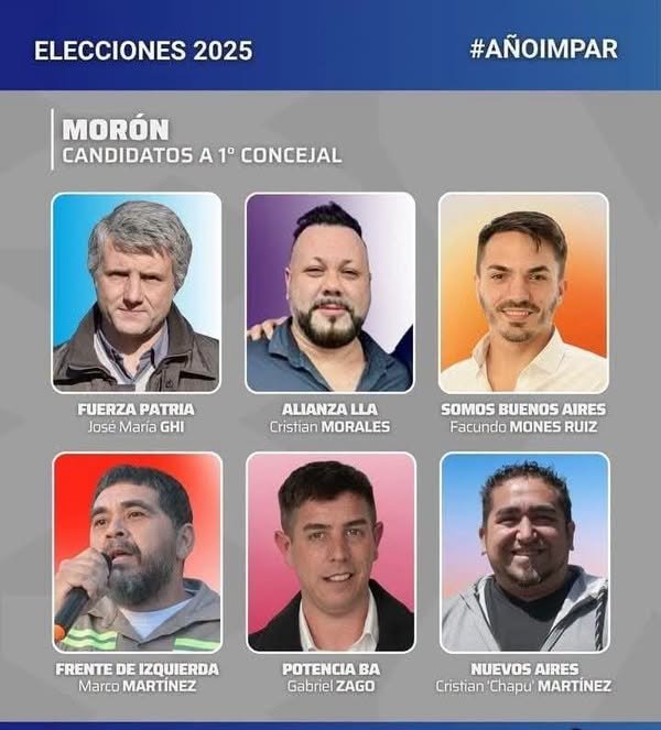Camino a la intendencia de Morón 2027